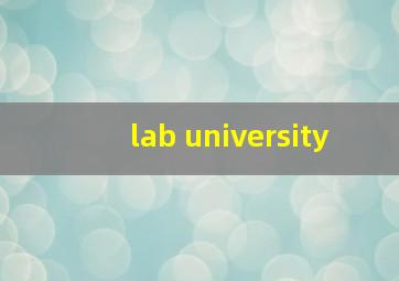 lab university